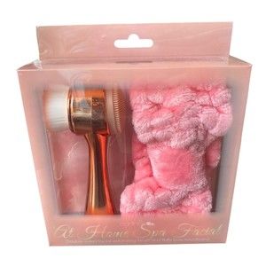 Earth and I Spa Facial Exfoliating Brush Bow Headband New